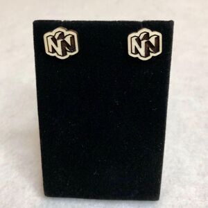 Nintendo 64 Logo Wood Stud Earrings